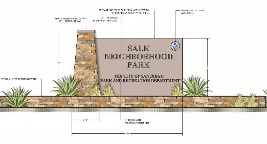 Salk Park Construction to Begin